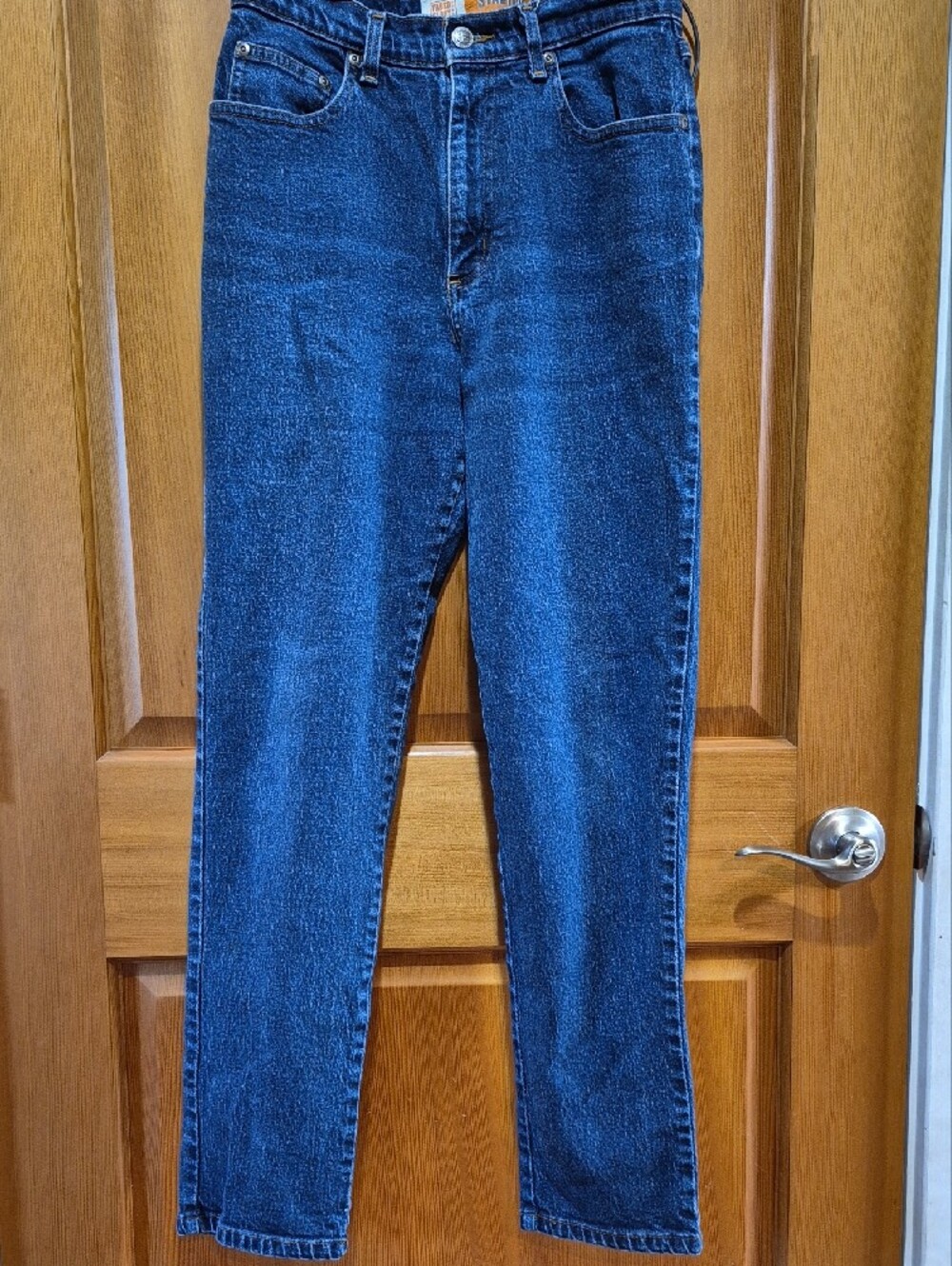 Faded Glory Denim Jeans Stretch with Contrast Stitching 10 petite